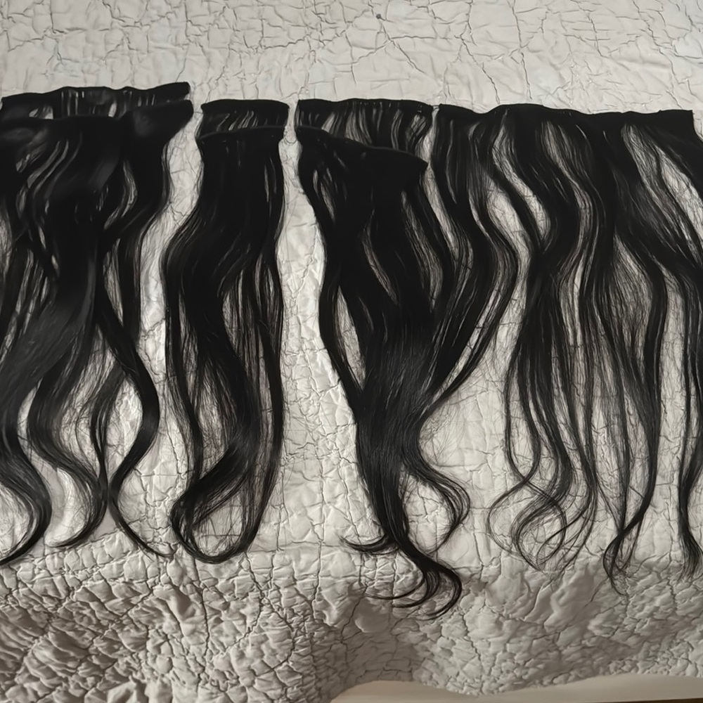 Luxurious Black Hair Extensions